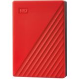 WD - My Passport - Externe Harde Schijf - Rood - 6 TB