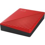 WD - My Passport - Externe Harde Schijf - Rood - 6 TB