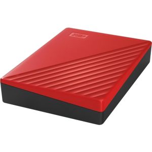 WD - My Passport - Externe Harde Schijf - Rood - 6 TB