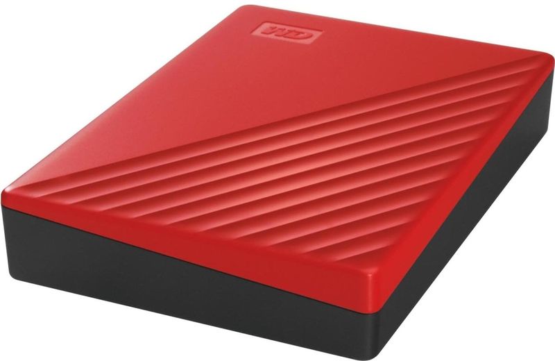 WD - My Passport - Externe Harde Schijf - Rood - 6 TB
