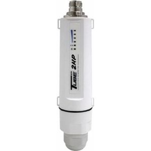 Alfa Network TUBE-2HP F FULL PACKAGING - 802.11n Outdoor AP/CPE, met standaard PoE + APOE48V-1G, Toegangspunt