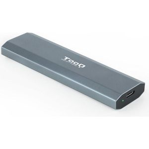 Tooq Technology - Externe SSD-Behuizing - Aluminium - Zwart - Tot 2 TB