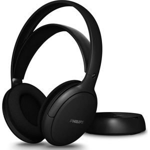 Philips SHC5200M2/12 (30 h, Draadloze), Koptelefoon, Zwart