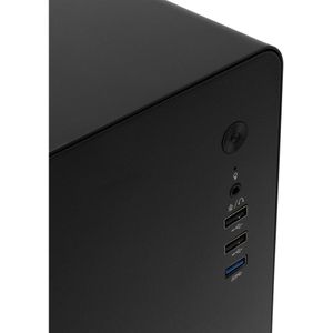 Sbox PCC-500 Zwart ATX (ATX, ITX, mATX), PC-behuizing, Zwart