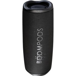 Boompods Strandboom 12 Zwart (40 h, Oplaadbare batterij), Bluetooth luidspreker, Zwart