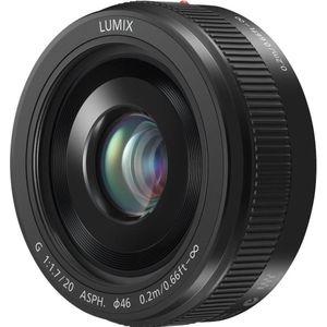 Panasonic - LUMIX G 20mm - Objectief - Zwart - Micro Vier Derde