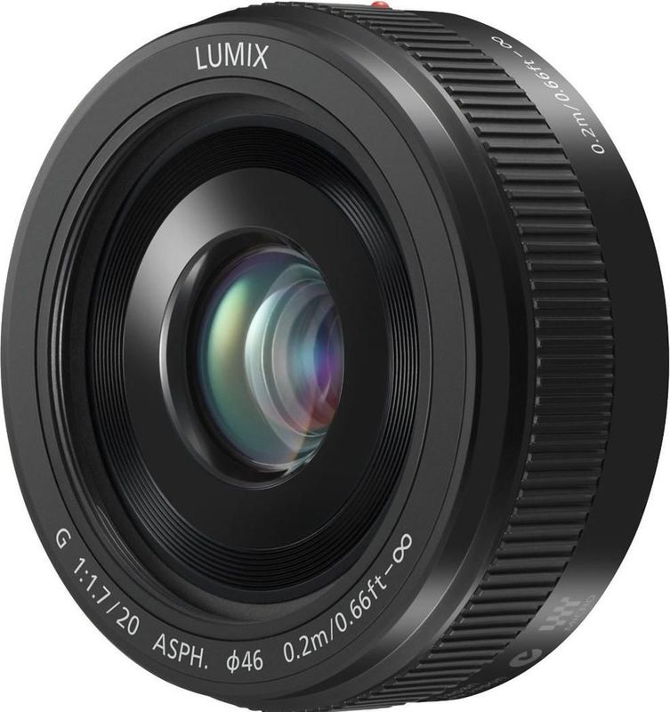 Panasonic - LUMIX G 20mm - Objectief - Zwart - Micro Vier Derde