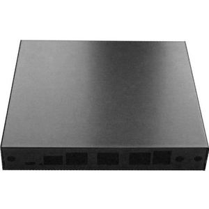 PC Engines CASE1D6BLKU - Behuizing, 3x LAN + 1x SFP + USB, zwart (Huisvesting), Elektronica benodigdheden + Behuizing, Zwart