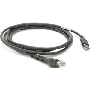 Zebra - Cbl: Shld USB Eas - Accessoire voor Barcode Scanner - 9ft