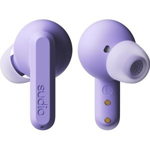 Sudio Hoofdtelefoon A3 Pro Paars In-Ear True Wireless (ANC, 25 h, Draadloze), Koptelefoon, Paars