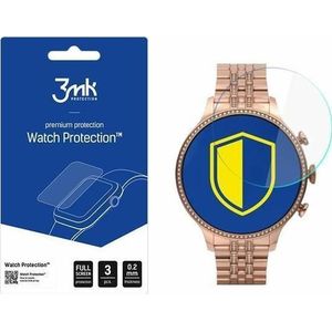 3MK FlexibelGlazen Horloge Fossil 6Gen 42mm Szkło Hybrydowe, Sporthorloge + Smartwatch-accessoires, Transparant