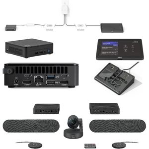 Logitech TAP Grote Kamer met Rally Plus, Conferentieapparaten