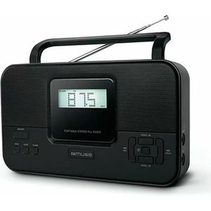 Muse - M-087 - Draagbare Radio - Zwart - Kunststof