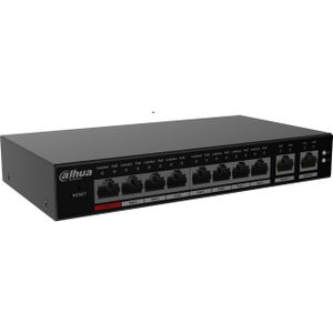 Dahua Schakelaar S4100-8ET2GT-96-C (10 ports), Netwerkschakelaar