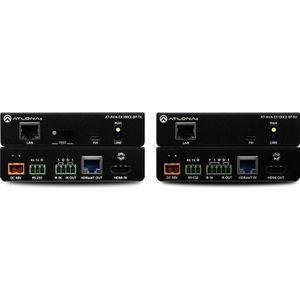 Atlona 4K HDMI extender kit met Ethernet, bediening en stroomvoorziening op afstand (HDMI), Videokabel
