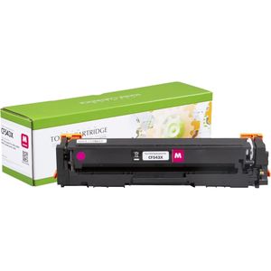 Control, Toner, Compatibel Static-Control HP Cartridge No.203X Magenta 2,5K (CF543X)/Canon CRG-054HM Nieuwe chip (M)