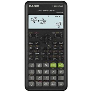 Casio, Zakrekenmachines, calculator zwart (FX-350ESPLUS-2) (Batterij)
