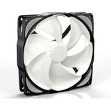 NoiseBlocker NB-eLoop ITR-B12-PS PC-ventilator Wit, Zwart (b x h x d) 120 x 120 x 25 mm