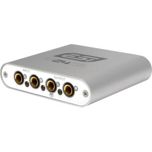 ESI Audiotechnik U24 XL (USB), Audio-interface, Zilver