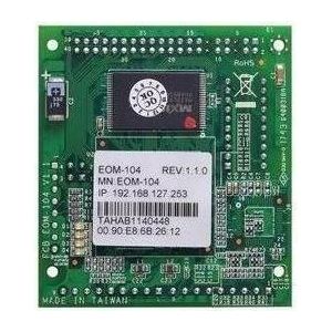 Moxa EOM-104 - Ingebedde beheerde Ethernet switchmodule met 4 10100BaseT(X)-poorten, -40 tot 75C o, Netwerkschakelaar