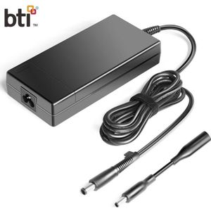 Origin Storage BTI GA-19180DELL-2T-, notebook, binnenshuis, 90-250 V, 47/63 Hz, 180 W, 18-20 V (180 W), Voeding voor notebooks, Zwart