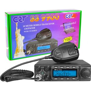 CRT Alpha Amateurradio CRT SS 9900 CB, AM, FM, LSB, USB, 28-29,7 MHz, ASQ, DTMF, Roger Beep, 12 V, CTCSS, DCS, Walkietalkie