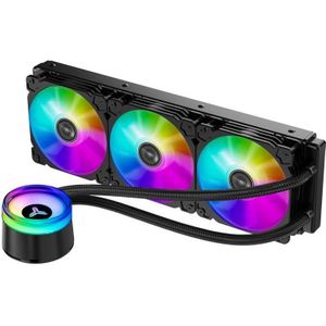 Jonsbo ANGELEYES TW2-360 Compleet waterkoelingssysteem, RGB, CPU waterkoelers, Zwart