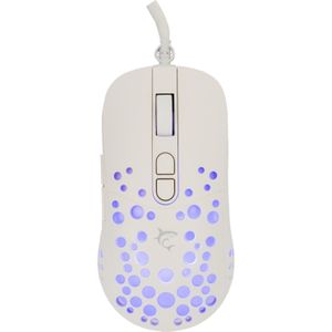 White Shark Shark GM-9004 Tristan-2 RGB wit (Bedraad), Muis, Wit
