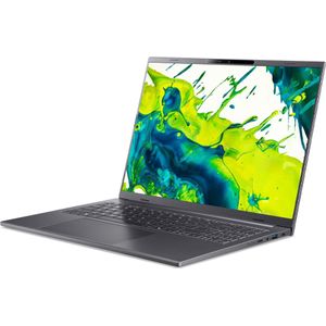 Acer Aspire 16 AI (A16-61M-R194) (16", 512 GB, 16 GB, DE, AMD Ryzen AI 5 340), Notebook, Grijs