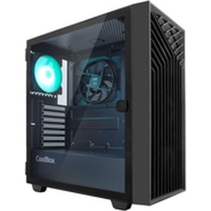 CoolBox PC Gaming GA300 Grid Line (ATX, mATX, Mini-ITX), PC-behuizing, Zwart