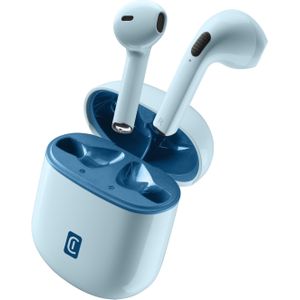 Cellularline TWS Stijl Kleur (4 h, Draadloze), Koptelefoon, Blauw