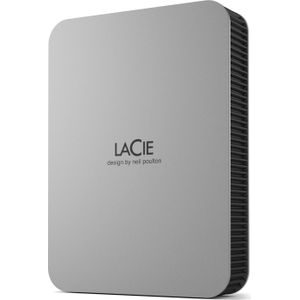 LaCie Mobile Drive (4 TB), Externe harde schijf, Zilver