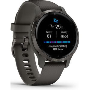 Garmin Venu 2S (40 mm, Polymeer, Eén maat voor iedereen), Sporthorloges + Smartwatches