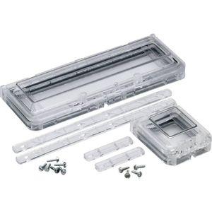 Fibox B12 10621-45 - Frontplaat - Kunststof - Grijs - 1 St.