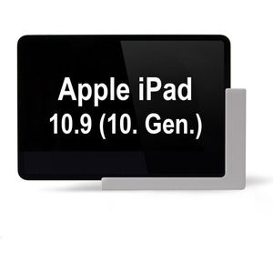 TabLines TWP027S Muurbeugel voor Apple iPad 10.9 (10e gen.), zilver, Tablethouder