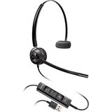 Poly - EncorePro 545 - Hoofdtelefoon - Zwart - Bedraad - USB-A - Kantoorheadset