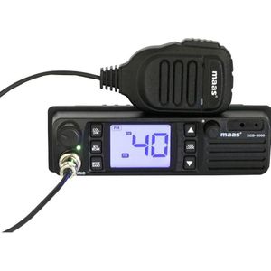 Maas - KCB-3000 - Mobiele CB-radio - Multinorm - Inclusief Vox-microfoon