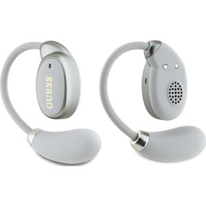 Guess Satin Classic Logo OWS Wireless Earphones - beige (8 h, Draadloze), Koptelefoon, Beige