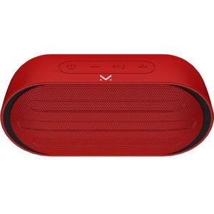 Majestic Nieuw MOON Rood 3 W, Bluetooth luidspreker, Rood