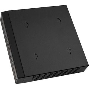 Akasa Cypher MX3 (Dunne Mini ITX), PC-behuizing, Zwart
