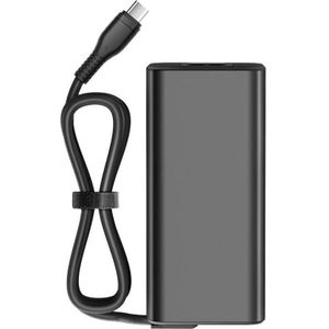 Origin Storage 65W USB-C AC ADAPTER MET 8 (65 W), Voeding voor notebooks, Zwart
