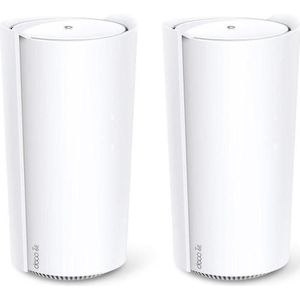 TP-Link DECO XE200(2-PAK) - Mesh Wi-Fi 6E Systeem (2-pak), Router