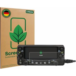ScreenLeaf Schutzfolie für Alinco DR-735-E nachhaltiger Displayschutz Display Schutz Folie Klar Transparent, Accessoires voor portofoons