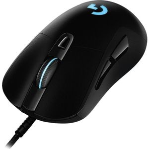 Logitech G G403 Held (Bedraad), Muis, Zwart