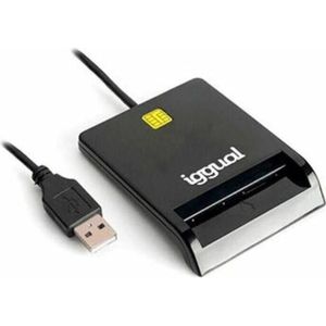Iggual - IGG316740 - USB - Zwart - 1,2 m