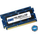 OWC 16,0 GB (2x 8 GB) PC3-8500 DDR3 Kit voor Mac mini 2010, MacBook 2010 en MacBook Pro 13"" 2010. (2 x 8GB, 1066 MHz, DDR3 RAM, SO-DIMM), RAM, Blauw