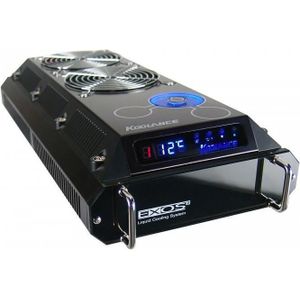 Koolance Exos-2 V2 EX2-755, CPU waterkoelers, Zwart