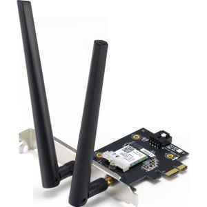 ASUS - PCE-AX1800 - Netwerkkaart - Zwart - Mini PCI Express