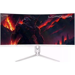 LC-Power - LC-M34-Q-C-PRO - Monitor - Wit - 34" - 3440 x 1440 pixels