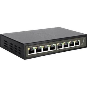 LevelOne GES-2108 netwerk-switch Managed L2 Gigabit Ethernet (10/100/1000) Zwart